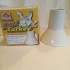 Cooks Choice Ceramic Steamer Beer Can Turkey Roaster Sittin Marinade Barbecue New. Price: $13.99.