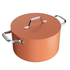 Ciarra Nonstick Dutch Oven With Lid, 6.2 Qt Ceramic Dual Handles New. Price: $185.92.