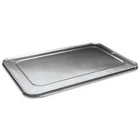 Boardwalk Bwklidsteamfl Full Size Aluminum Table Pan Lid, Deep, 50/CARTON New. Price: $63.53.