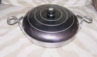 1966 Wear Ever J901 Aluminum 9" Pan With Lid Pretzel Style Handles Used. Price: $15.00.