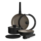 Bella 8 Piece Removable Handle Cookware Set Fits-anywhere Kitchenware New. Price: $61.12.