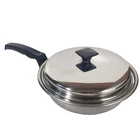 Pluramelt Flavorseal By Cory 9 Inch Stainless Steel Skillet & Lid #302 18-8 Used. Price: $18.66.