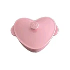 Pioneer Woman Heart Shaped 13 Ounce Stoneware Cocotte W/lid Pink. Price: $25.44.