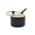 Greenpan Rio Advanced 3QT Ceramic Nonstick Sauce With Lid Black New. Price: $25.99.