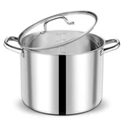 Home Canning Stockpot - P&p Chef 16 Qt Stainless Steel Large New. Price: $89.99.
