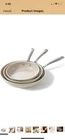 Redchef Nonstick Frying Set, Ceramic Skillet, Toxic For Cookin New. Price: $50.00.
