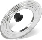 Universal Lid For Pots And Pans Skillets,pot Fit 8.2, 9, 10, 11, 12.5 New. Price: $26.87.