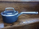 Ninja Foodi Neverstick 1.5 Qt 1.4 Sauce Pot Pan Black With Tempered Glass Lid Used. Price: $35.00.