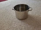 Wolfgang Puck Bistro Collection, 8 Qt Stockpot, Stainless Steel. 022004 Used. Price: $25.00.