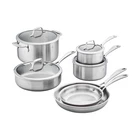 Zwilling Spirit 3-PLY 10-PC Stainless Steel Cookware Set New. Price: $499.95.