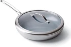 Greenpan X Food 52 Five-two Essentials Tri-ply Stainless Steel 12" Nonstick New. Price: $99.00.