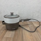 Our Place Perfect Power Pot Electric Multi Cooker Charcoal W/ Steamer Basket Used. Price: $95.00.