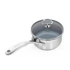 Chantal Induction 21 Steel Qt. Saucepan W/ Ceramic Coating And Glass Lid New. Price: $119.95.