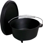 King Kooker 8 Qt. Seasoned Cast Iron Dutch Oven Feet And Coal Lidblack New. Price: $171.15.