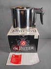 De Buyer France 1.5L 6CUP Bain-marie Double Boiler Stainless Pot Sauce Pan Used. Price: $44.99.