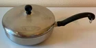 Farberware Stainless Steel Frying Pan 8" Lid Alum. Clad Skillet Vintage Usa Hg Used. Price: $22.99.