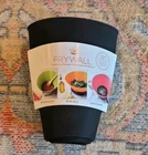 Frywall Silicone Stovetop Splatter Guard Black 12" Large Heat-resistant Bpa-free New. Price: $15.00.