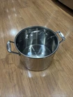Cuisinart 8 Qt Stockpot 766-24G Stainless Steel Induction Ready Excellent Shape Used. Price: $45.00.