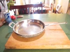 Cuisinart 12" Stainless Professional Skillet Frying Pan Model Anodized MCU22-30H Used. Price: $30.60.