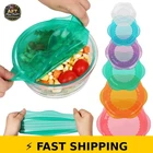 Rottogoon Silicone Stretch Lids - 6PCS Reusable Food Covers New. Price: $45.99.