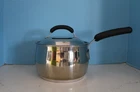 Meyer Bella Cuisine Stainless Steel 2 Qt Sauce Pan W/lid Heavyweight Bottom Used. Price: $34.99.
