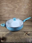 Greenpan Rio Healthy Ceramic Nonstick 5QT Saute Jumbo Cooker Turquoise Used. Price: $30.00.