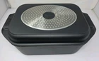 Berghoff Scala Nonstick Double Roasting Pan 9.5 Qt Induction Cast Aluminum Euc Used. Price: $104.98.