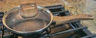 Eslite Life Nonstick Ceramic Frying Pan Skillet With 8"W/LID, Black Used. Price: $15.00.