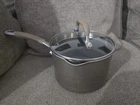 Circulon Premier Professional 3 Qt Saucepan Pot W/ Glass Lid Nonstick Induction Used. Price: $24.95.