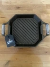 Finex 12" Cast Iron Grill Pan New. Price: $160.00.