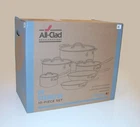 All-clad D3 Tri-ply Stainless-steel 10-PIECE Cookware Set 401877LR, Nib New. Price: $688.88.