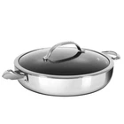 Scanpan Stainless Steel-aluminum Haptiq 12.5-INCH Covered Chef New. Price: $309.99.