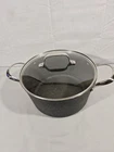 6-QUART Stockpot/casserole Glass Lid Stainless Steel Handles The Rock Starfrit Used. Price: $44.98.