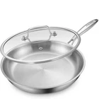 Inqibee 10.5 Inch Stainless Steel Frying Pan Lid Tri-ply New. Price: $67.66.