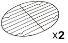 Fox Run Non-stick Oval Roasting/cooling Rack (2-PACK) New. Price: $17.57.