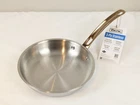 Viking 8 Inch 3-PLY Stainless Steel With Copper Handle Omelette Fry Pan New. Price: $52.95.