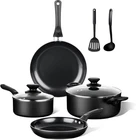 Becigar 8 Pcs Ceramic Pots And Pans Set, Cooking Nonstick New. Price: $199.99.