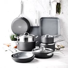 Cookware Set Pots And Pans Cooking Frying Ceramic 14 Pc New. Price: $512.99.