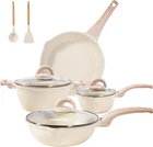 Pramedia Pc Granite Pots And Pans Set Non Stick Cookware MS2024-13B New. Price: $60.00.