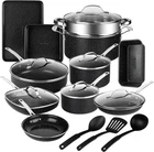 Granitestone 20 Pc Complete Pots And Pans Set Non Stick Cookware With Saute New. Price: $182.86.