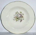 Lot Of 3 Homer Laughlin Soup Bowls 1950S Liberty English Regency Rose Floral 24K Used. Price: $18.00.