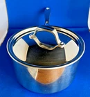 Kenmore Elite 3 Ply Cladded Metal Induction Suitable 2.5 Qt Heavy Pan W/lid Ex Used. Price: $18.50.