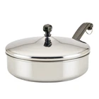 Farberware Classic 2.75 Quart Stainless Steel Saute Pan Lid New. Price: $89.99.