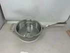 Viking Contemporary 3-PLY Deep Saute Pan With Glass Lid, 3.6 Quart New. Price: $149.95.