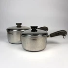 2 Vintage Revere Ware Stainless Steel Sauce Pans 1.5 Qt & 87-A 89-A Korea Used. Price: $39.99.