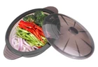 Microwave Steamer Cooker Collapsible Bowl-silicone Cookware With Hand... New. Price: $27.59.