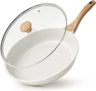 Sensarte Nonstick Ceramic Frying Pan With Lid 8/9.5/10/11/12.5 Inch Omelet New. Price: $39.78.