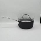Cuisinart 619-16 Chef's Classic Non-stick Hard Anodized 1-1/2-QT. Saucepan Used. Price: $15.00.