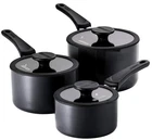 Tramontina 6 Piece Nesting Nonstick Cookware Set With Glass Lids Gray, Open Box New. Price: $72.00.