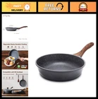 Nonstick Frying Pan Skillet - Swiss Granite Coating, Pfoa Free, Healthy Stone New. Price: $39.99.